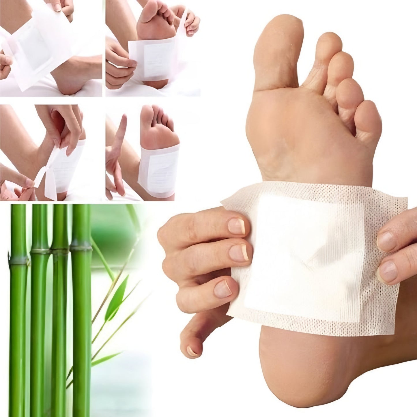Herbal Detox Foot Patches (Pack of 10)