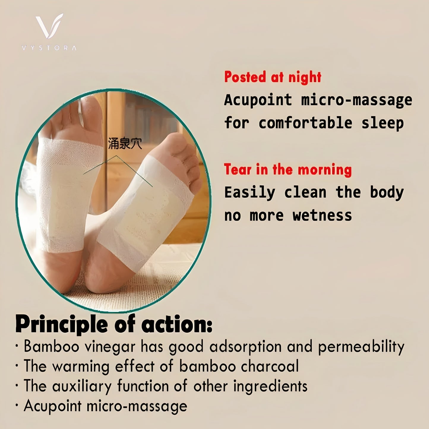 Herbal Detox Foot Patches (Pack of 10)
